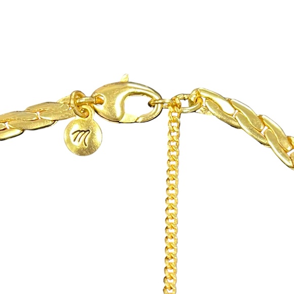 NWT MADEWELL CURB CHAIN NECKLACE - Picture 3 of 4